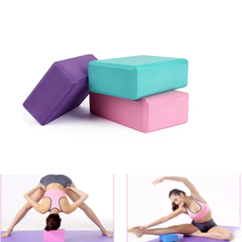 1 шт. фитнес блоки для йоги из пеноматериала пенообразованное кирпичное средство