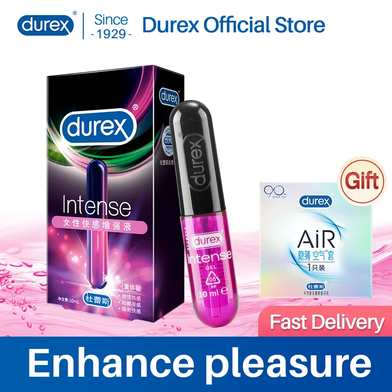 Лубрикант Durex для интенсивного массажа гель лубрикант 10 мл сильный стимулятор