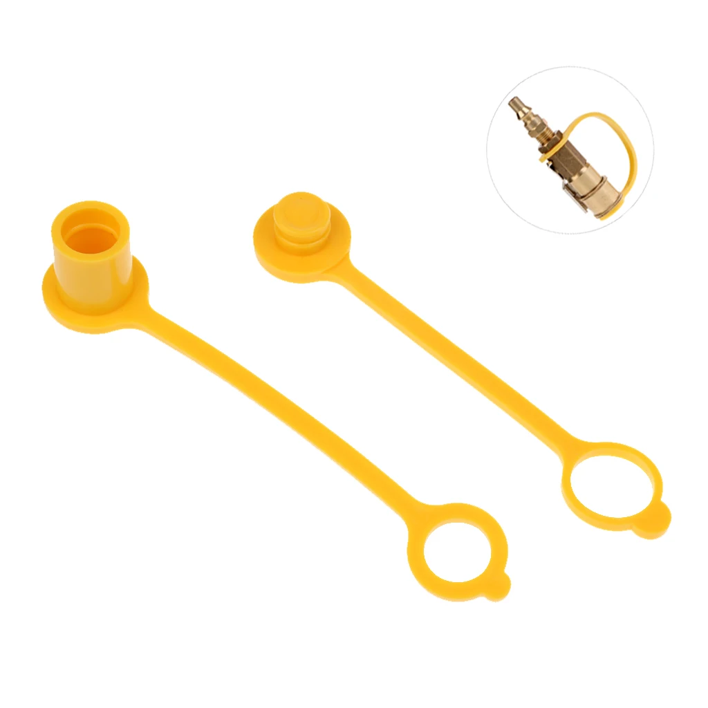 2 шт. Пропан сжиженного нефтяного газа пыли Кепки и штепсельная Вилка комплект 3/8