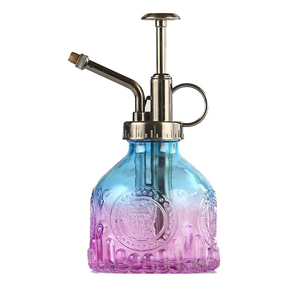 

200ML Glass Spray Bottle Anti-slip Large Capacity Flower Water Spray Bottle Glass Watering Can For Indoor Potted Terrariums