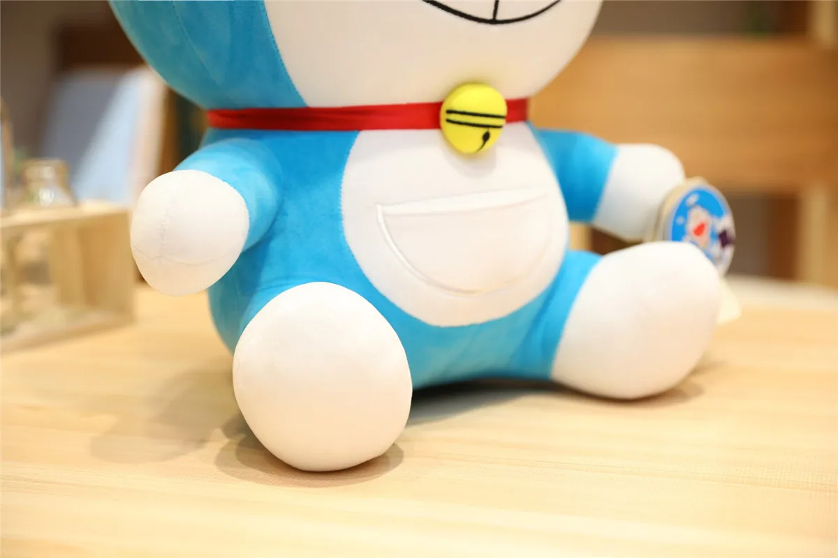 ; аниме «23/48 см стенд Doraemon плюшевые игрушки большиекошки Куклы Мягкие Животные Подушка Детские игрушки для детей, подарки фигурка Doraemon
