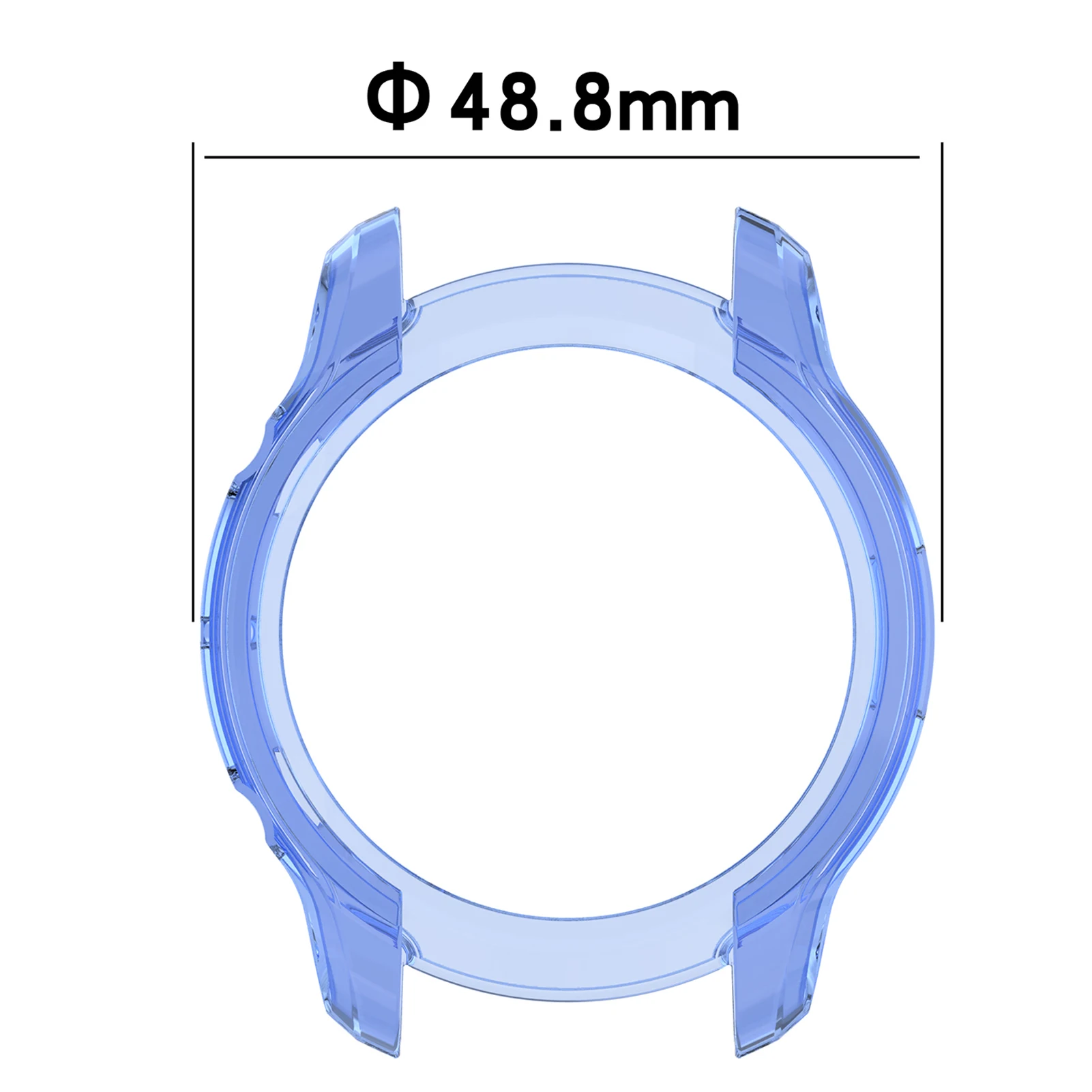 

TPU Case For TICWATCH Pro3 Smart Watch Side Protective Case Anti-scratch Skin Screen Protector Shell Watch Accessories