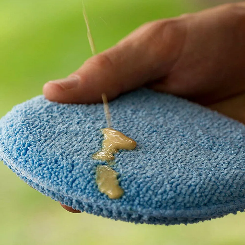 

Wax Waxing Sponge Accessories Applicator Car Cleaning Pad Foam Microfiber