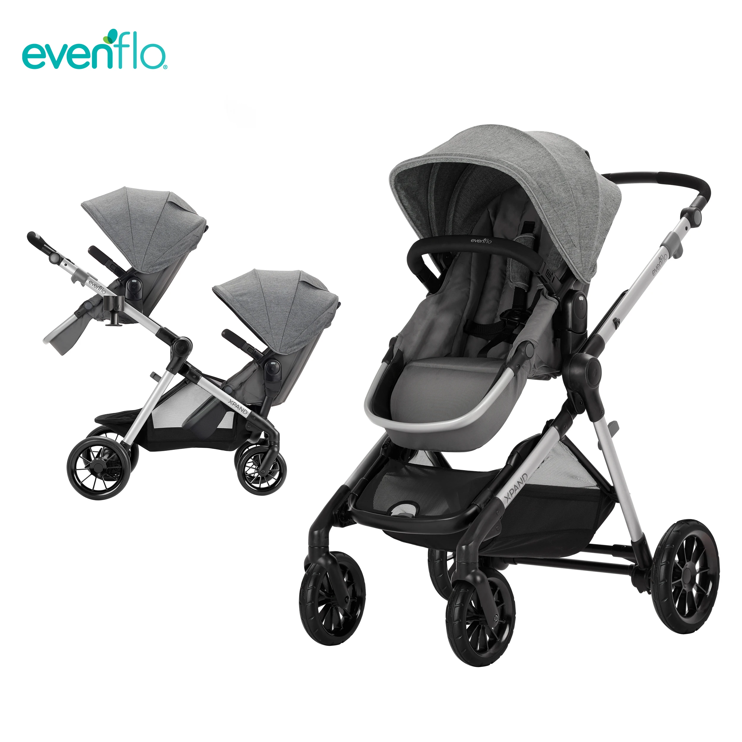 Модульная Система путешествий Evenflo Pivot Xpand с двумя сидениями детская