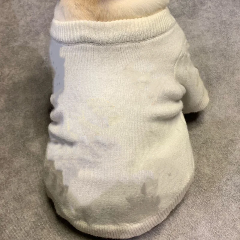 

Winter Dog Coat Clothes Warm Soft knitting Pet Dog Vest Sweater For Small Medium Dogs Classic Pattern B1180