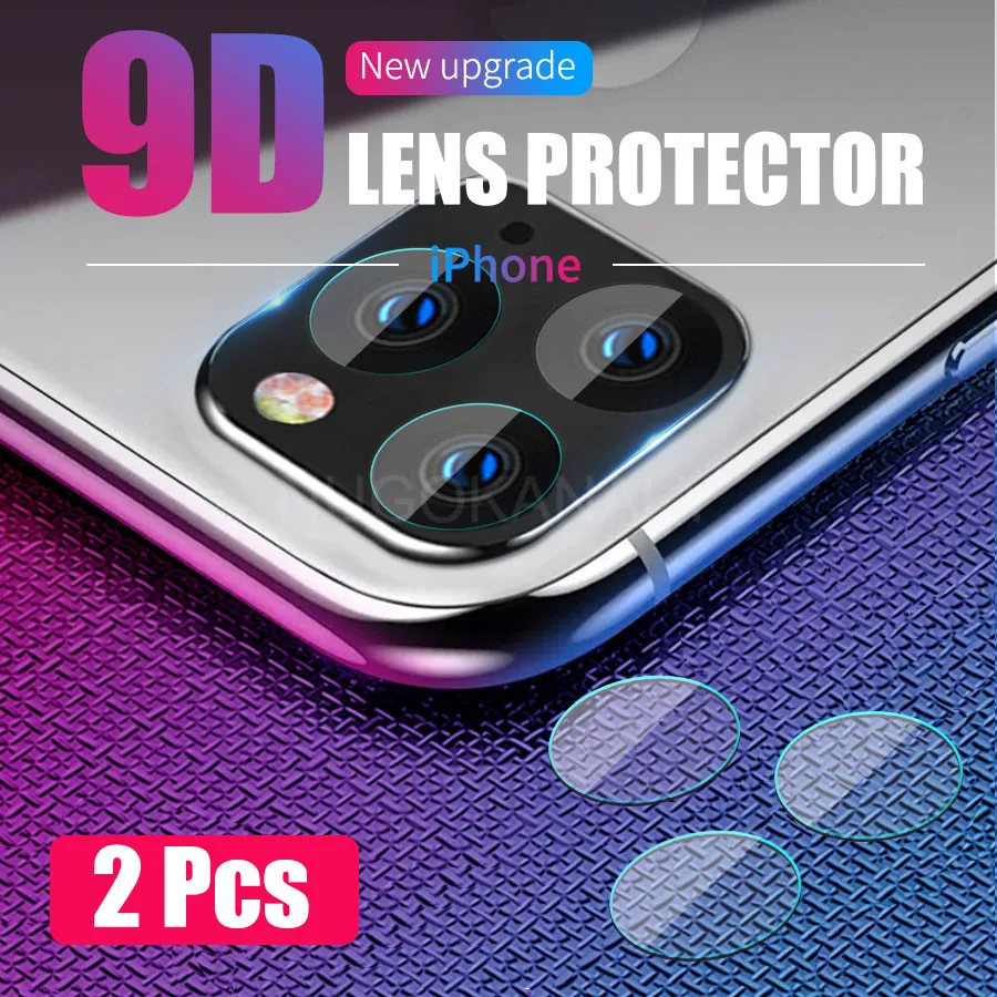2 шт./лот задняя камера Объектив Закаленное стекло для IPhone 11 Pro X XS Max XR 8 7 6 6s Plus