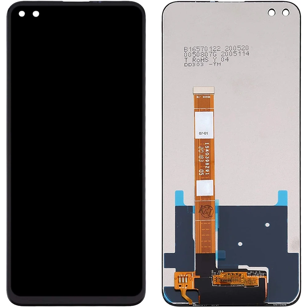 for oppo realme 6 pro rmx2061 rmx2063 6 6“ original lcd display touch screen digitizer assembly frame tools adhesive black free global shipp