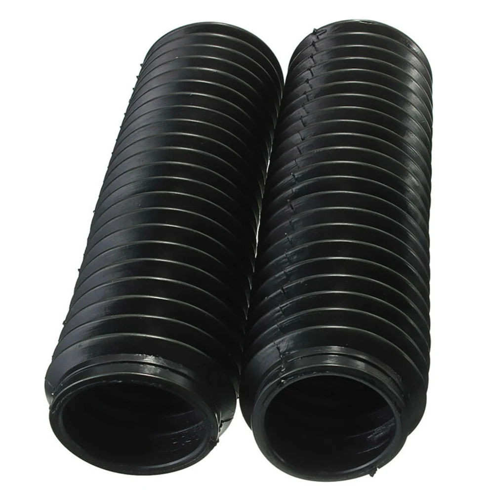 

1 Pair Gaiters Boots Motorcycle Rubber 245x58x39mm Replacement Accessories