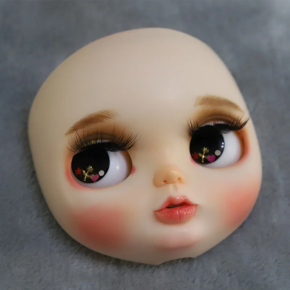 Blyth кукольная тарелка с лицом для самостоятельного макияжа blyth включая заднюю