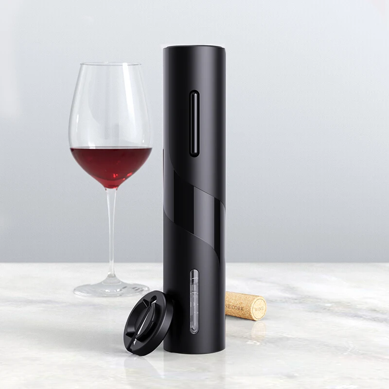 

Wine Corkscrew Professional Handheld Electric Dry Battery ABS Black Bottle Opener Kitchen Automatic Portable Decapsuleur Tools