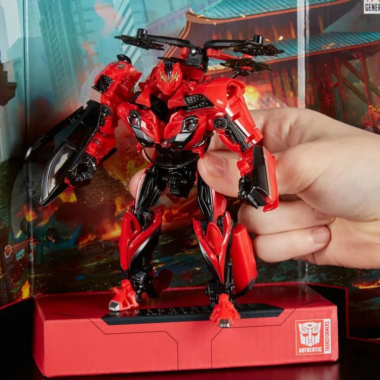 Экшн фигурка Hasbro Трансформеры Studio Series 02 Deluxe Class Movie 3 Stinger Игрушечная модель SS02 для