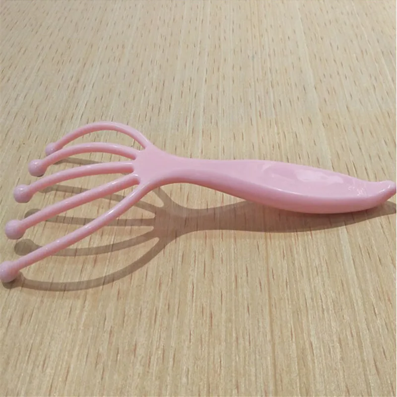 Лидер продаж массажер для головы со стальными шариками релаксации пяти пальцев