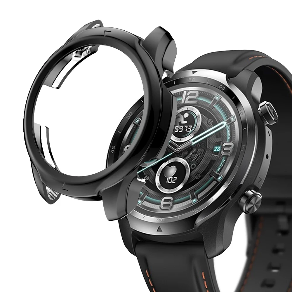 Чехол для часов Ticwatch Pro 3 чехол Мягкий Силиконовый ТПУ аксессуары защитная рамка |