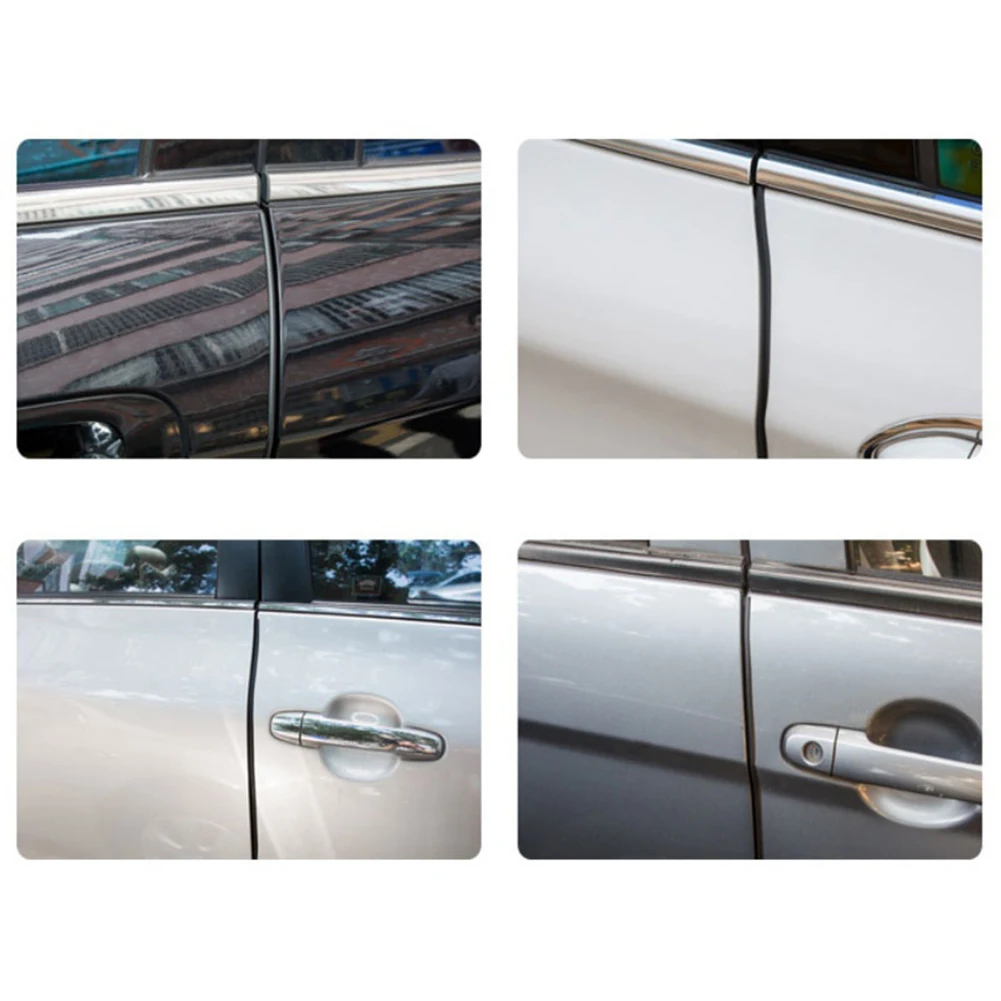 Universal Car Door Edge Rubber Scratch Protector 5M Moulding Strip Protection Strips Sealing Anti-rub DIY Car-styling | Автомобили и