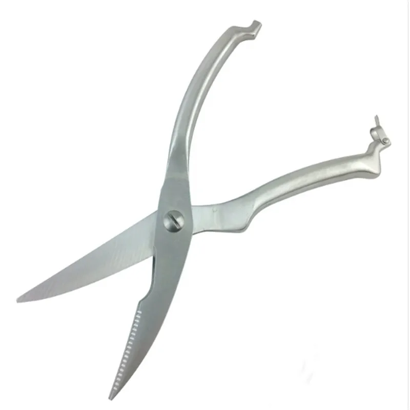

Multifunctional Stainless Steel Poultry Kitchen Scissor Nutcracker Bottle Opener Bone Cutter Cook Tool Shear Cut