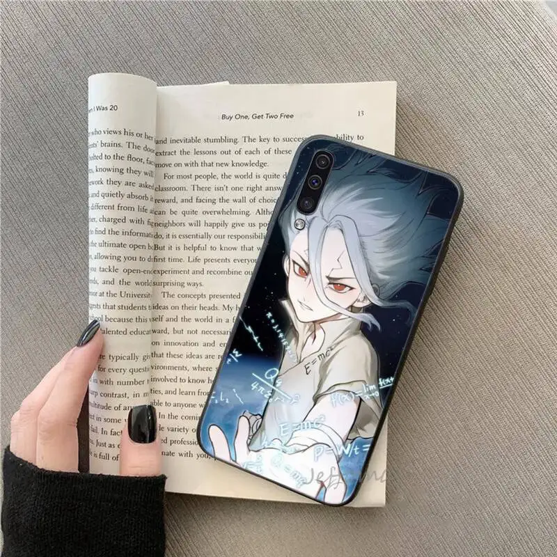

anime Dr.STONE cool Phone Case For Samsung galaxy S note 7 8 9 10 20 fe edge A 6 10 20 30 50 51 70 lite plus Soft Silicone