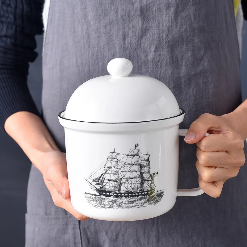 Новый большой tazas de ceramica creativas 1000 мл чашки и кружки емкости кофейная чашка очень