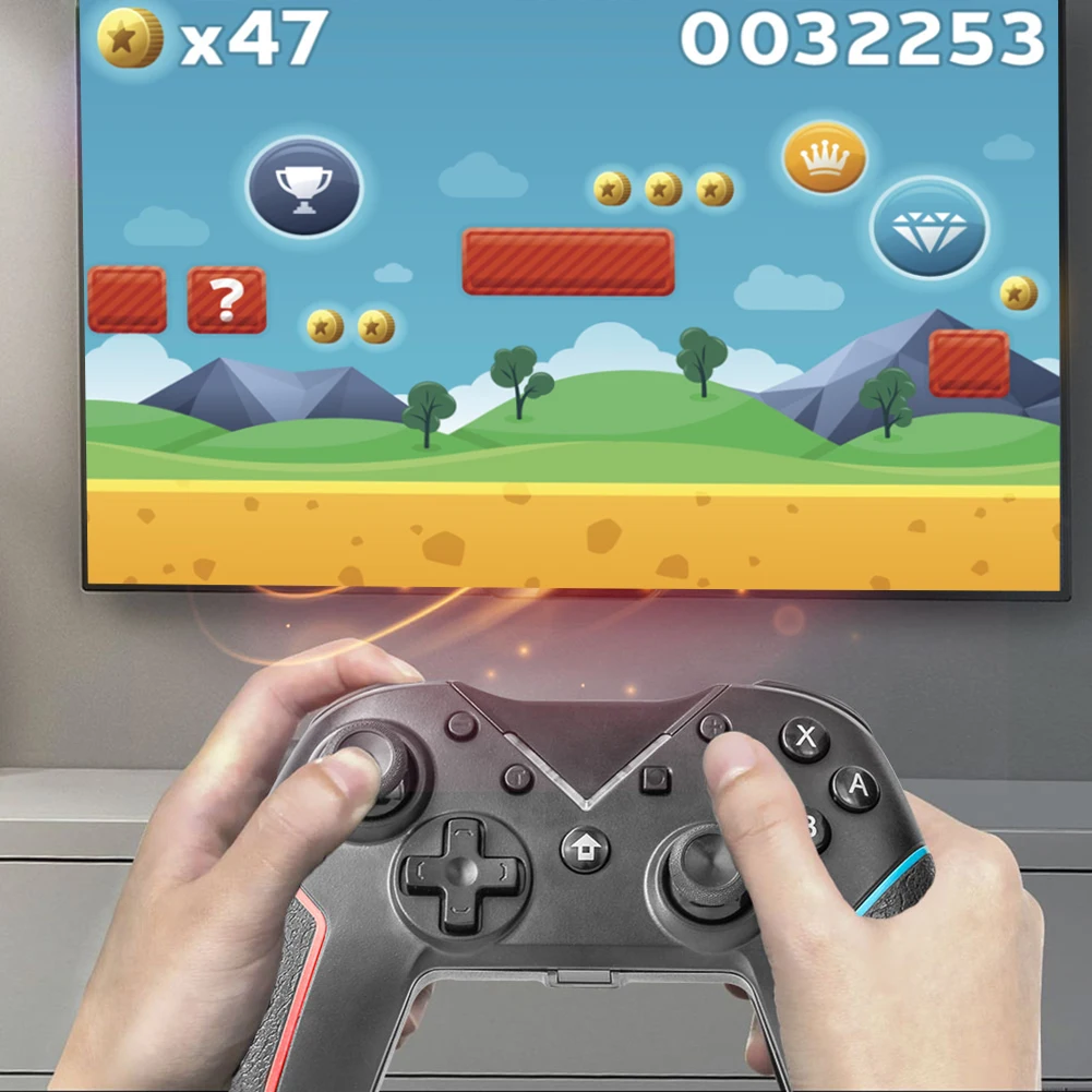 Практичный геймпад Bluetooth Джойстики игровой беспроводной контроллер джойстик для