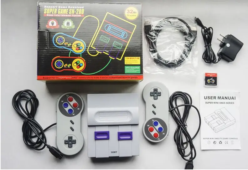 2021 Новый SN-200 soppart аркадная игра для Snes HDMI чехол телефона в виде ретро-игровой