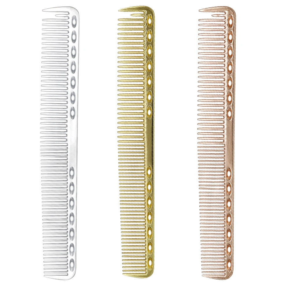 Профессиональная Антистатическая расческа для волос из титанового алюминия 1 шт.