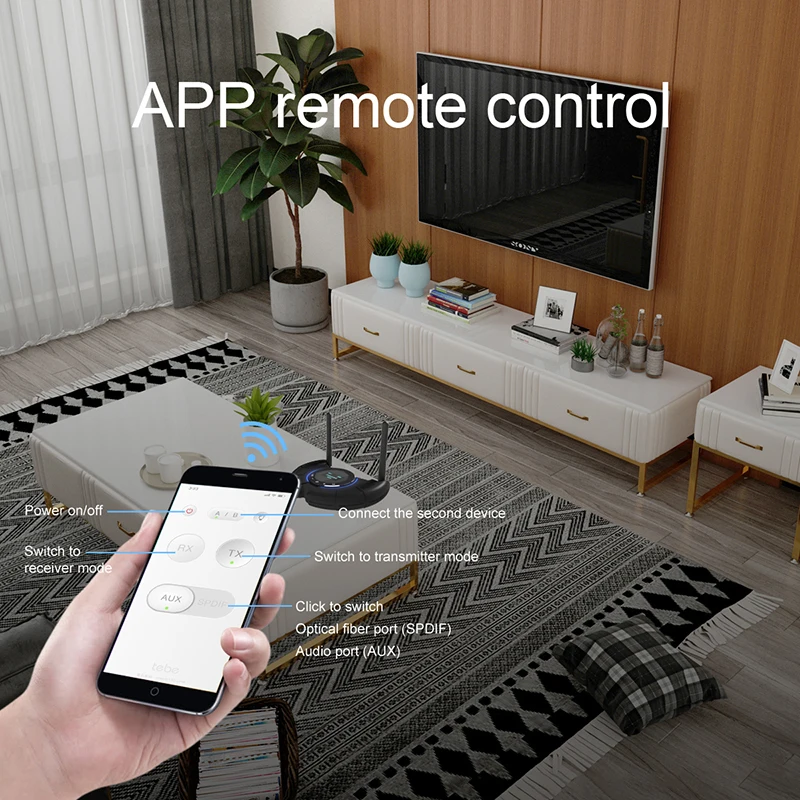 Bluetooth аудио передатчик CSR8675 AptxHD с низкой задержкой 100 м|Беспроводные адаптеры| |