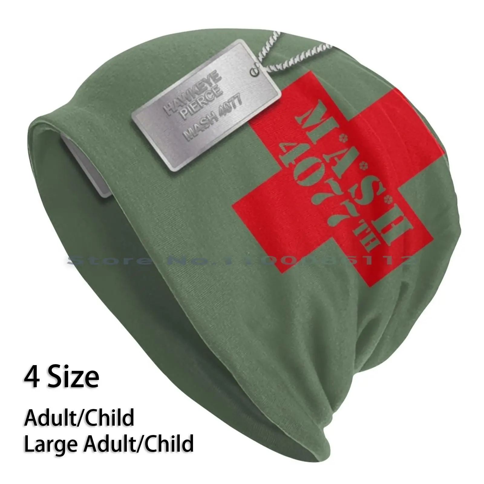 

Mash 4077th Beanies Knit Hat Mash Mobile Army Series Alan Alda M A S H 4077th Hawkeye Usa United States American Comedy Loretta