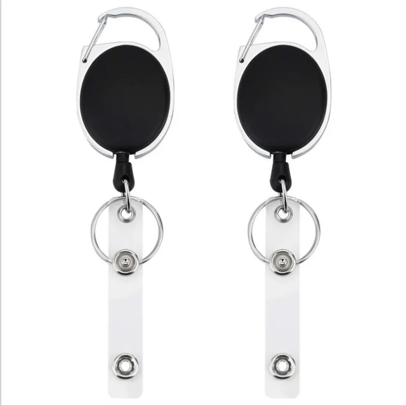 

Retractable Badge Reel with Card Holder Reel Clip Key Ring Retractable ID Card Holder Key Chain Holders for Office Name Tag