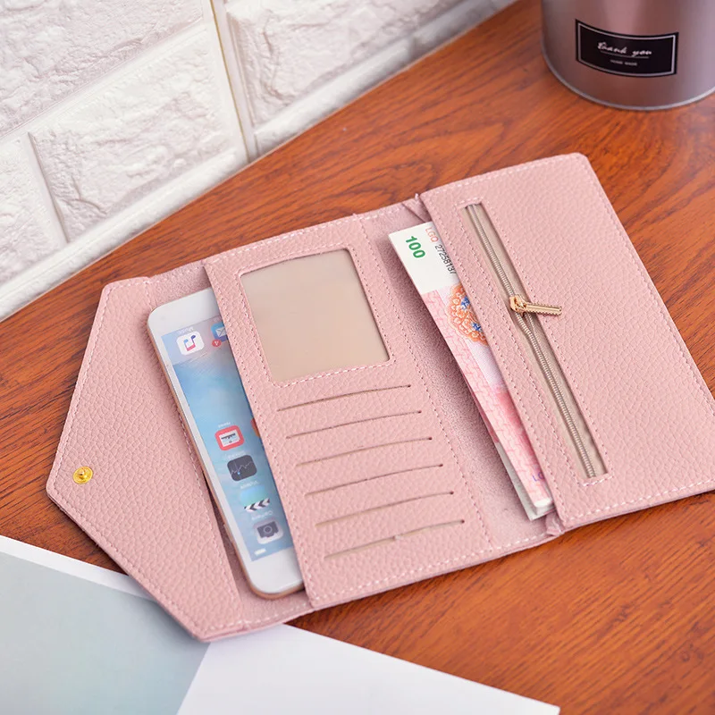 2019 г. Новые модные длинные женские кошельки этих дам сцепления Кошелек Сумочка