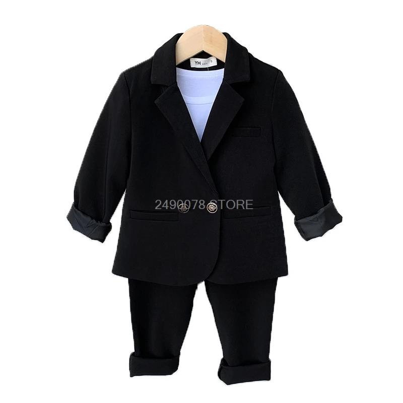 

Женский официальный Блейзер, пиджак и брюки, 2 шт., цветочный смокинг, Свадебный костюм для мальчиков, костюм для выступлений и выступлений