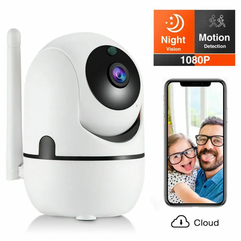 1080P WiFi IP камера сети ИК-вырез панорамирование наклона ночного видения CCTV Pet baby monitor
