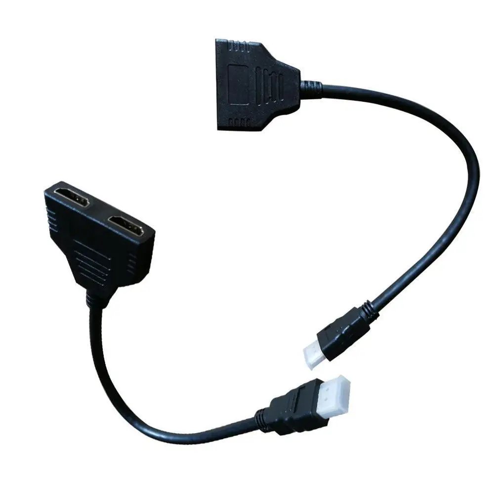1080P HDMI Splitter Male to Female Cable Adapter Converter HDTV 1 Input 2 Output 2-port Switch | Компьютеры и офис