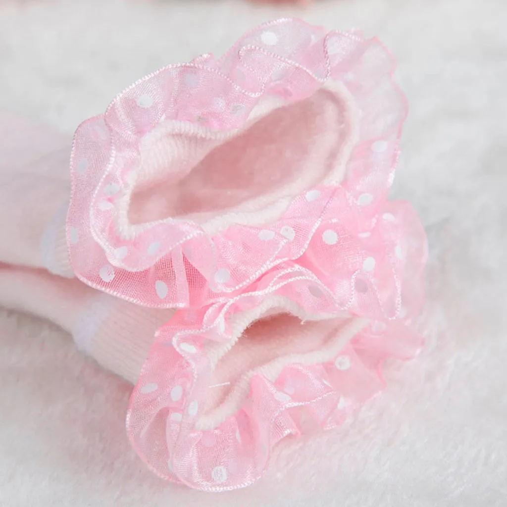 Детские носки для малышей из чесаного хлопка Носки маленьких девочек детей с