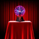 Новые творческие хрустальный шар USB статический шар светильник кристалл магический шар светильник ning может голосового управления Переключатель светящийся шар Украшения в спальню