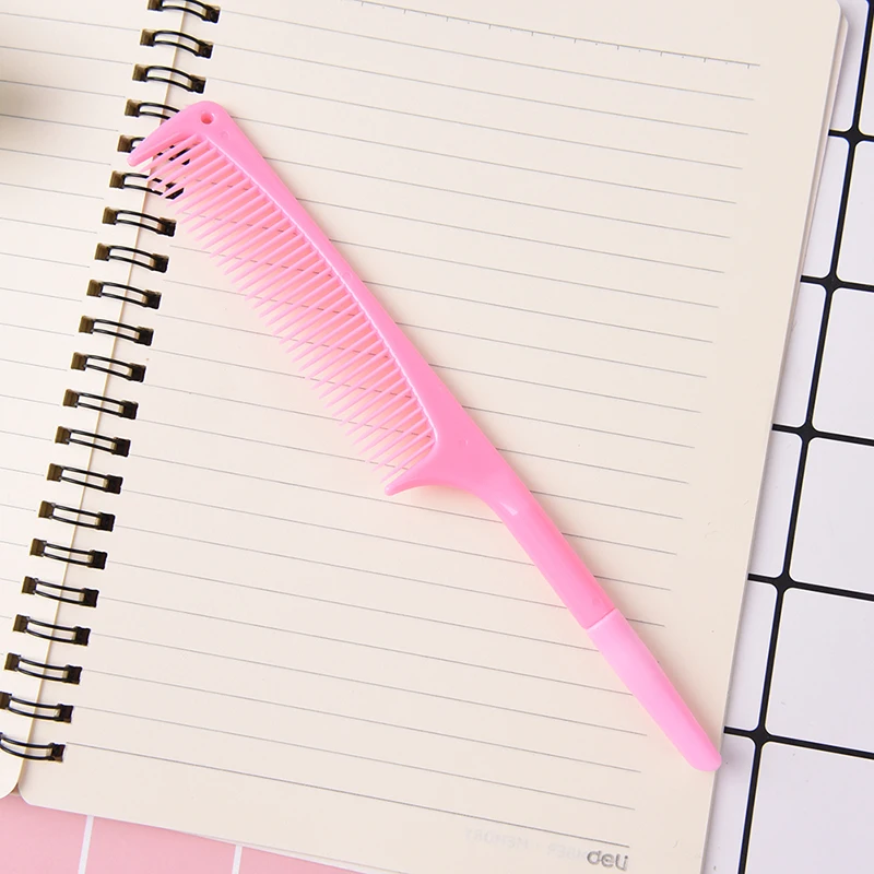 

Funny Ballpoint Pen Creative Comb 0.5mm Ink Blue Office School Supplies