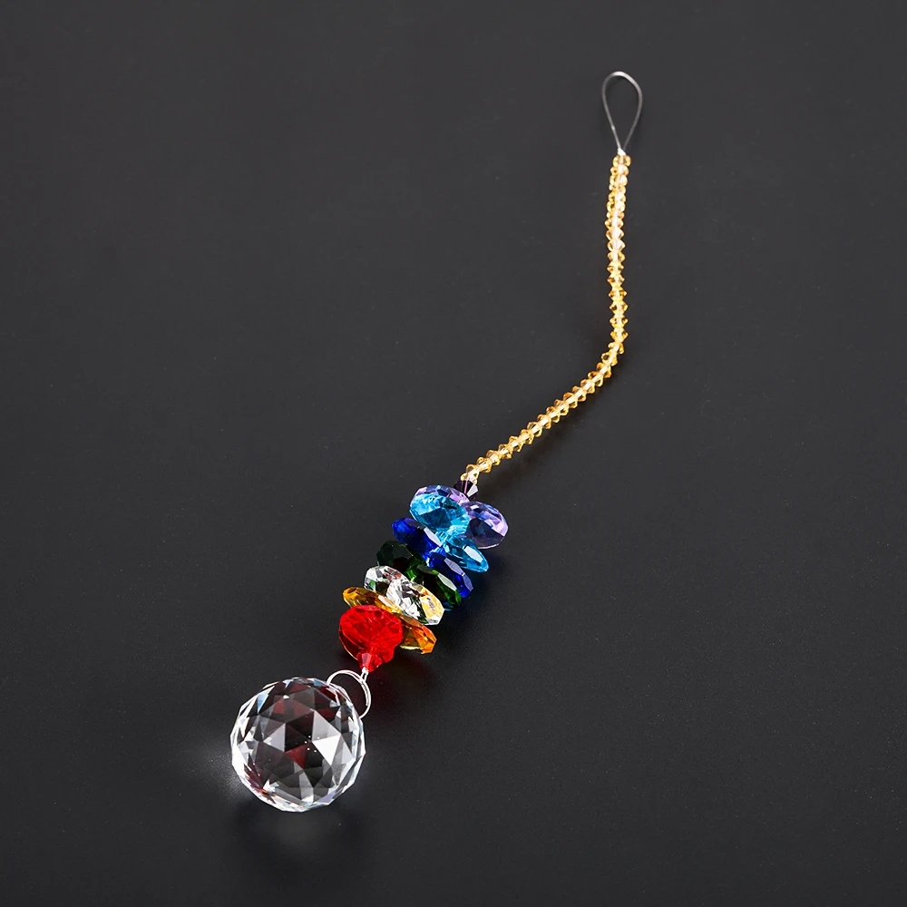 30 мм люстра хрустальный шар кулон солнце Ловец Радуга производитель окно висячие