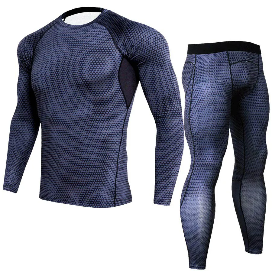 2020 Rashguard MMA компрессионная одежда костюм Топы И Футболки Базовый Слой Леггинсы