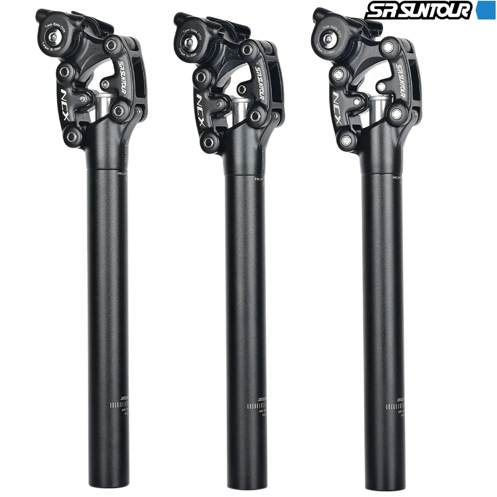 

SR SUNTOUR NCX Bike Suspension Travel Seatpost 350mm/400mm*27.2/28.6/30.0/30.1/30.4/30.8/31.6/33.9mm Bicycle Seat Post Tube