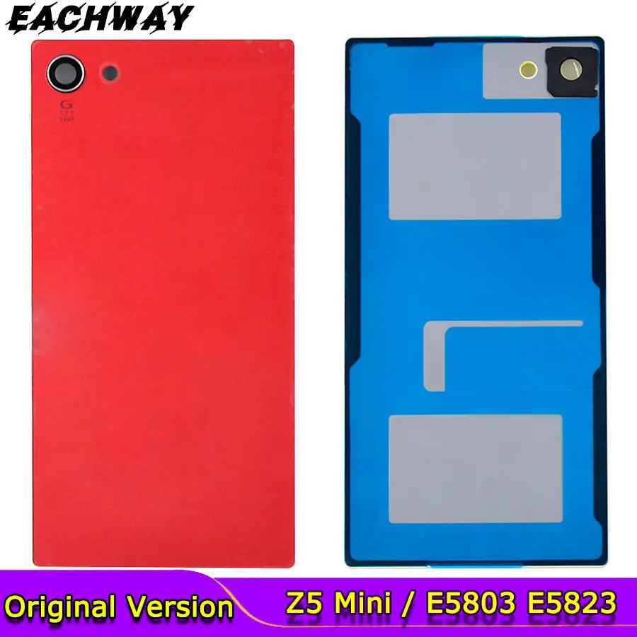 Для SONY Xperia Z5 Compact Задняя крышка батареи E5803 E5823 Корпус задняя дверь чехол Замена