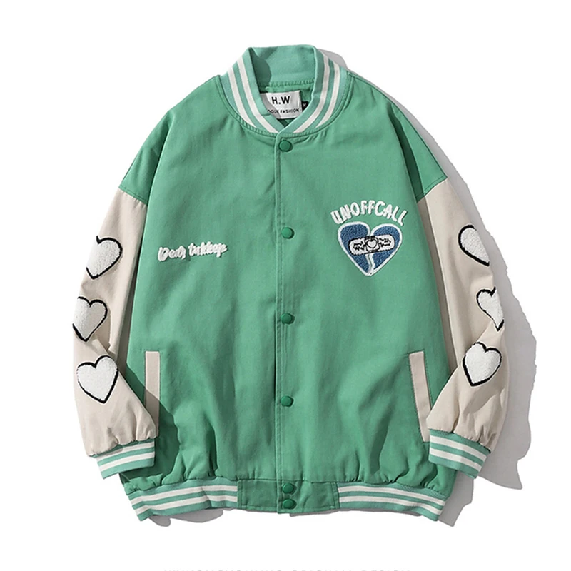 Женская бейсбольная куртка-бомбер куртка большого размера в стиле хип-хоп