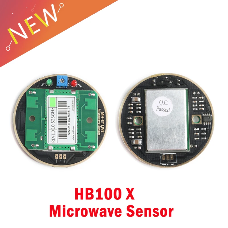 MH-ET LIVE HB100 X 10 525 GHz микроволновый датчик 2-16 м доплеровский радар индукционный