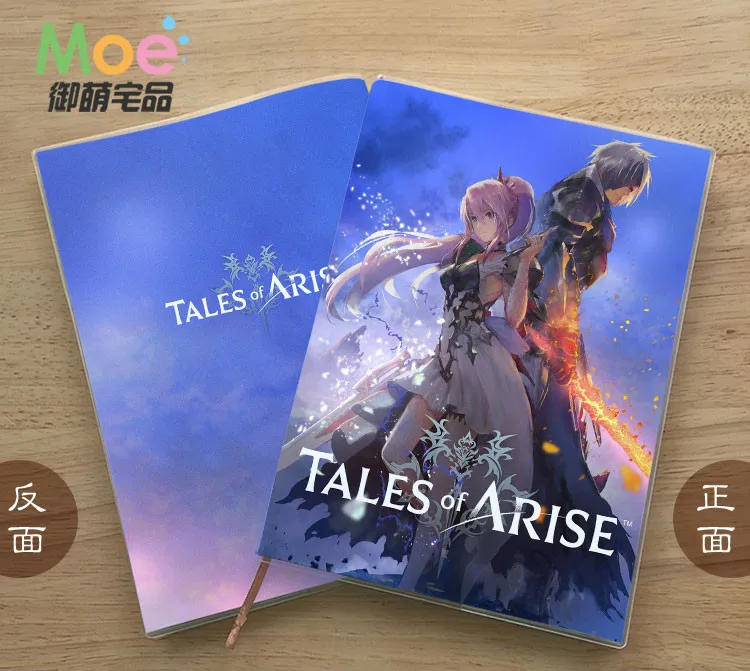 

Anime Tales of Arise Figure Student Notebook Delicate Eye Protection Notepad 8744 Diary Memo Gift