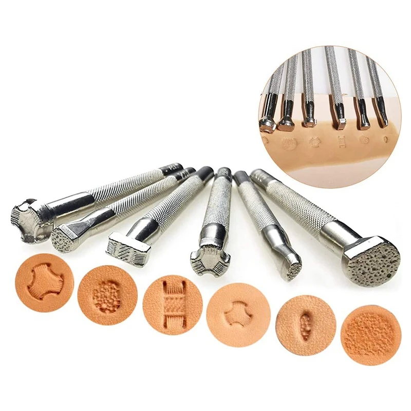 

Promotion! 44Pcs Leather Stamping Tools Leather Carving Tool Kit Saddle Making Tools Set for Leather Stamping Carving