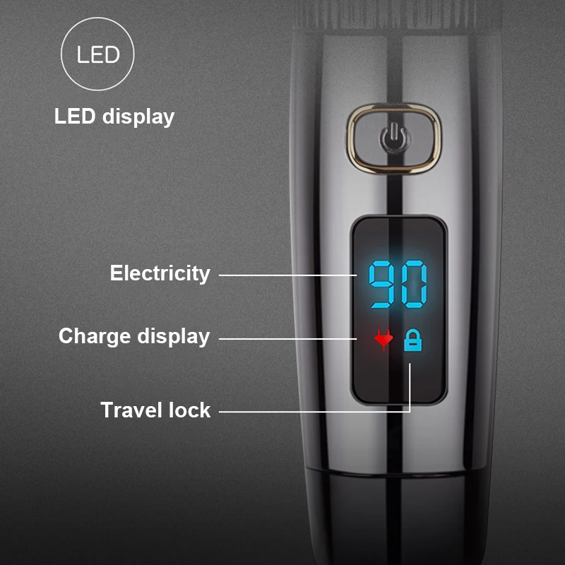 Профессиональная машинка для стрижки волос RIWA с литиевым аккумулятором и