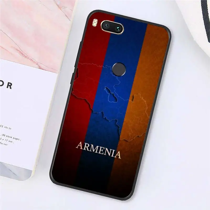 

Armenia Flag fashion pattern Phone Case For Xiaomi Redmi note 7 8 9 t max3 s 10 pro lite cover funda coque shell