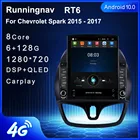 Runningnav для Chevrolet Spark 2015 2016 2017 Tesla Type Android автомобильное радио мультимедийный видеоплеер навигация GPS