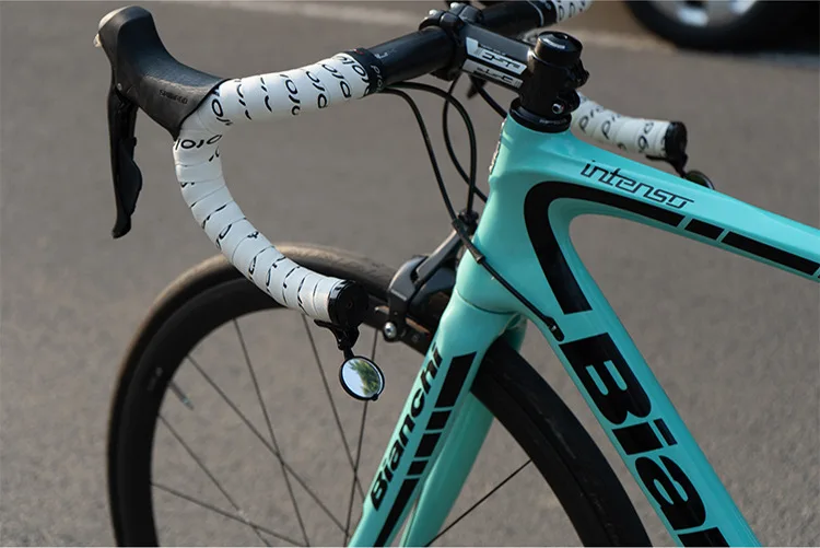 Велосипедное мини-зеркало заднего вида для дорожного велосипеда небьющееся