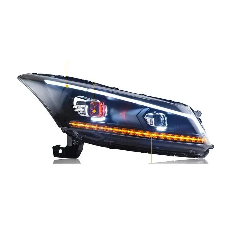 Drl Neblineros Para авто Led Стайлинг внешний Cob Assessoires фары для автомобиля в сборе 08 09 10 11 12 13