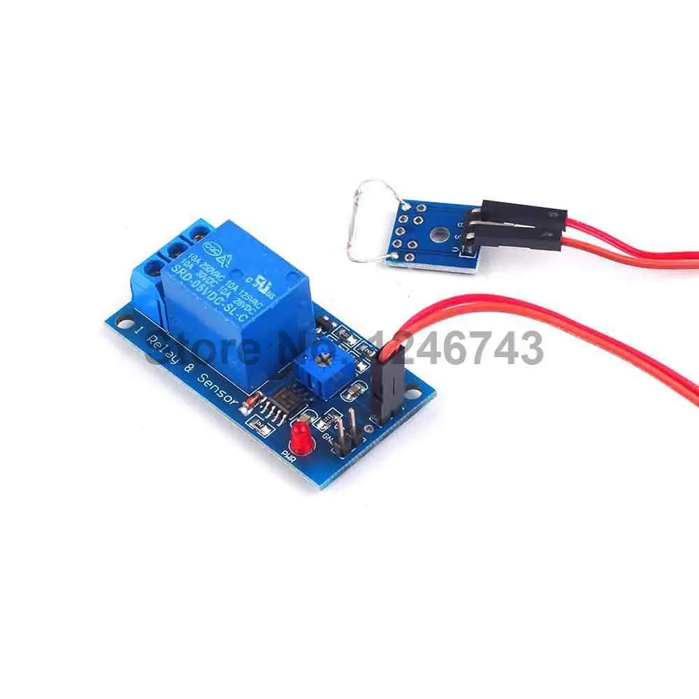 1 канальный релейный модуль 5 В 2 в с тростниковым переключателем реле высоким