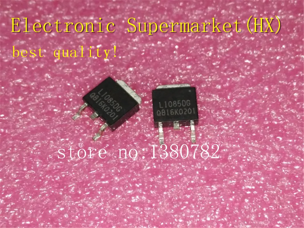 

Бесплатная доставка 20 шт. L1085DG L1085 1085DG TO-252 100% Новый оригинальный IC