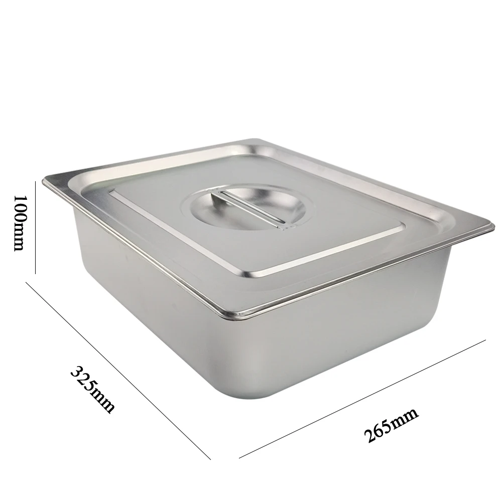 4 Pots Bain Marie Кейтеринг мокрое и влажное тепло из нержавеющей стали горячее питание